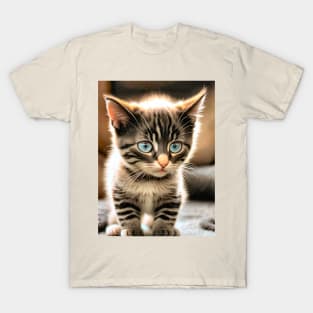 Cute Funny Kittens Beautiful Cats T-Shirt